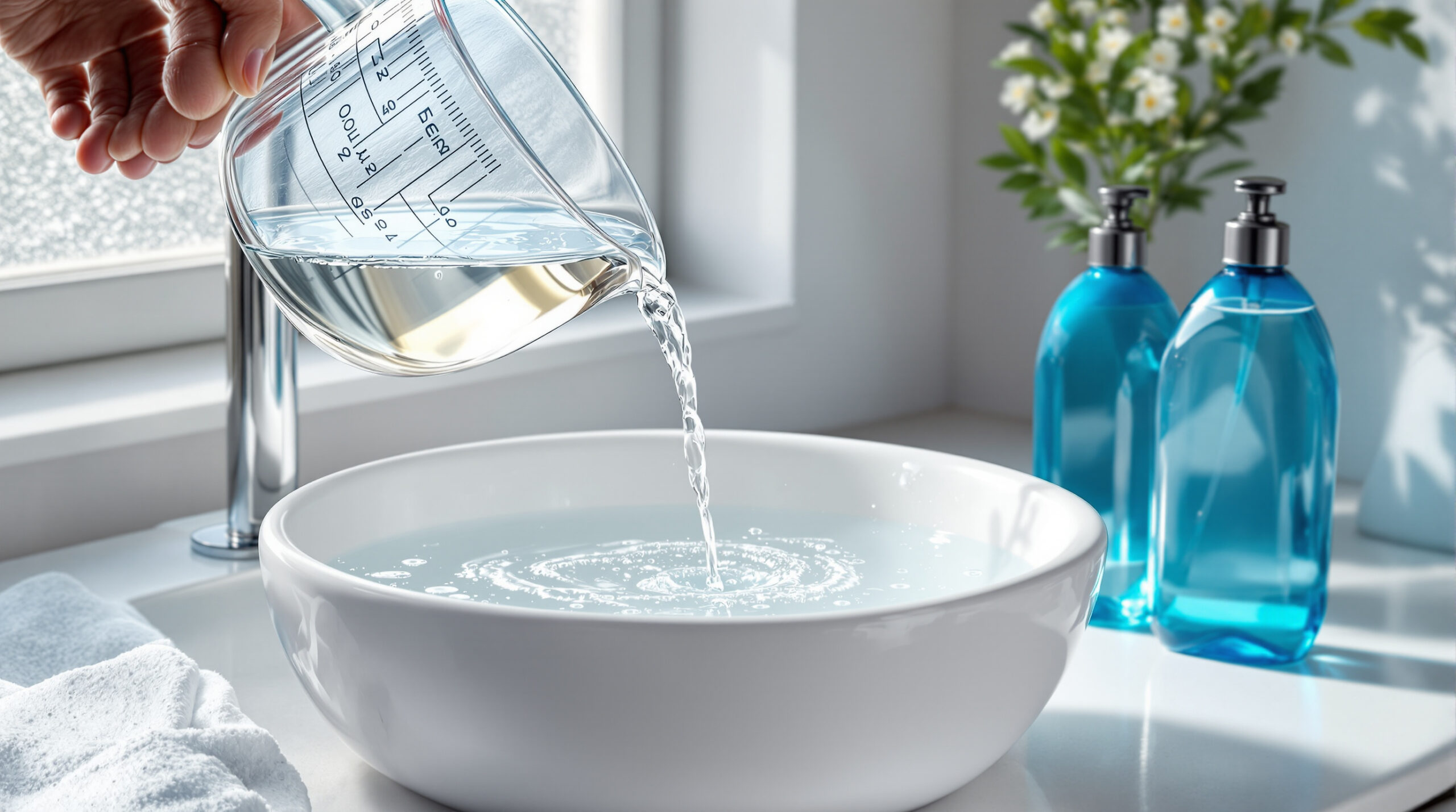 Déboucher les toilettes sans ventouse : l’astuce du liquide vaisselle et de l’eau chaude