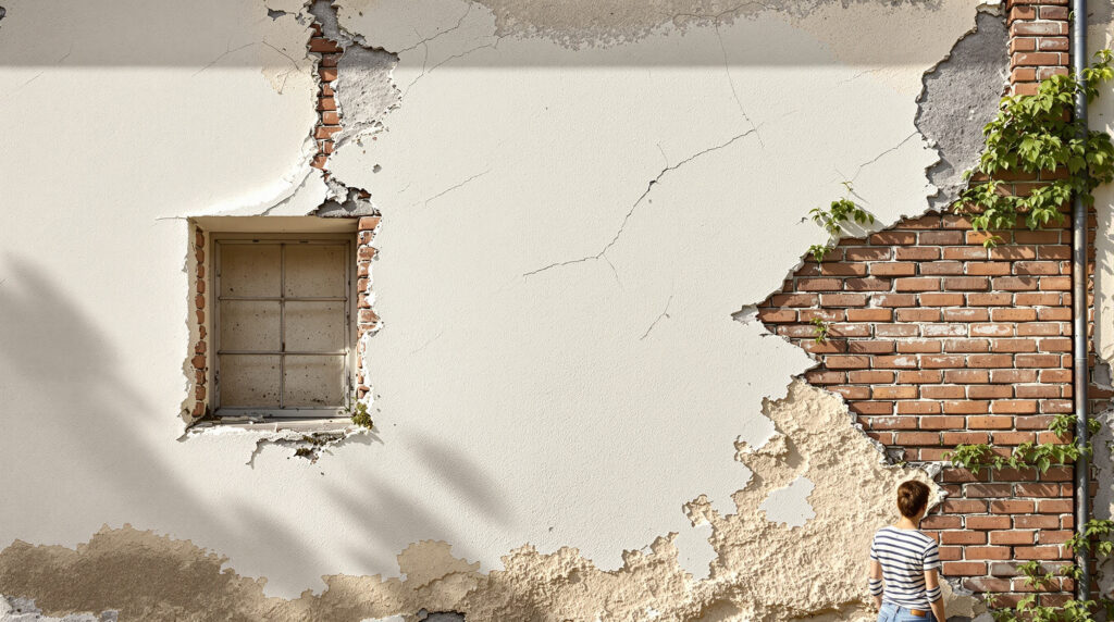 Mur qui s’effrite : est-ce la responsabilité du propriétaire ou du locataire