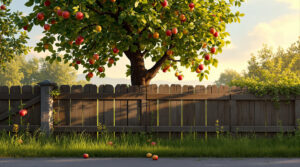 découvrez à qui appartiennent les fruits tombant de l'arbre mitoyen et les règles juridiques encadrant ce sujet pour éviter les conflits de voisinage.