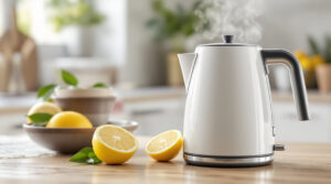 découvrez comment détartrer votre bouilloire sans utiliser le vinaigre à l'odeur forte grâce à cet agrume naturel et efficace. astuce simple et écologique pour une bouilloire propre et sans calcaire.
