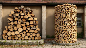 découvrez si l'empilage en 'tour' permet de faire sécher votre bois plus rapidement comparé au tas classique, pour un bois toujours prêt à l'emploi.
