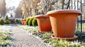 découvrez comment protéger vos pots en terre cuite du gel sans avoir à les rentrer, grâce à des astuces simples et efficaces pour éviter qu'ils n'éclatent durant l'hiver.