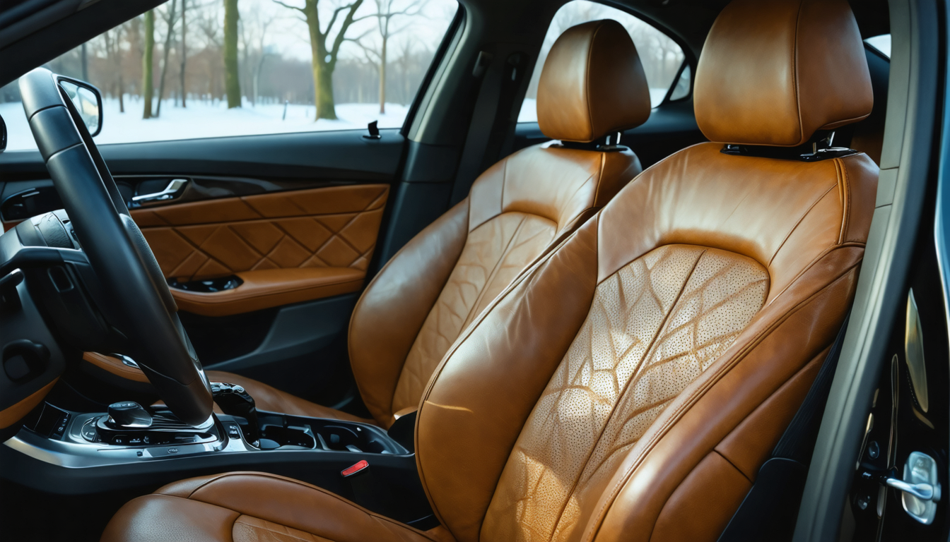 Pourquoi vos sièges en cuir s’abîment plus vite en hiver et comment l’éviter