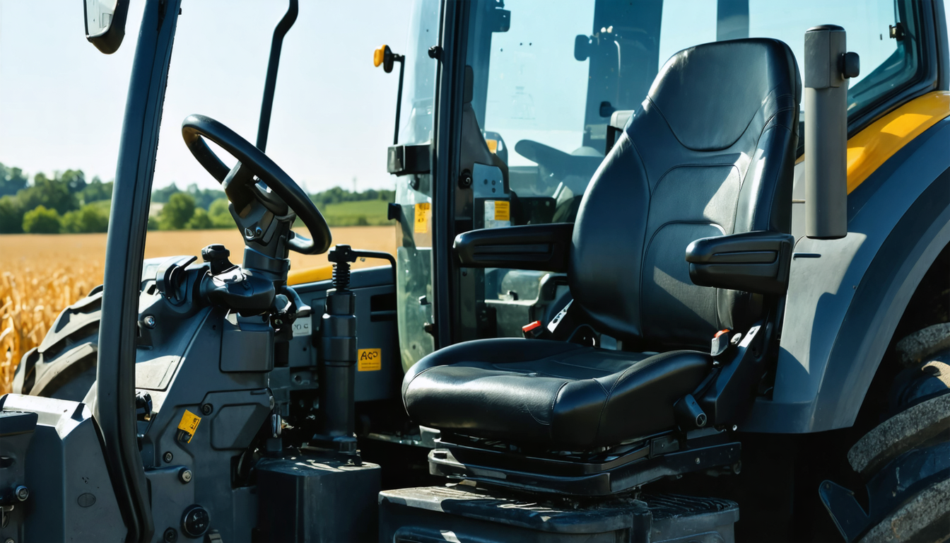Selle de tracteur ou d’engin agricole : ne négligez pas l’assise pour votre dos