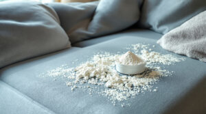 découvrez comment la terre de sommières peut éliminer efficacement les taches de gras sur votre canapé après les fêtes, pour un nettoyage naturel et durable.